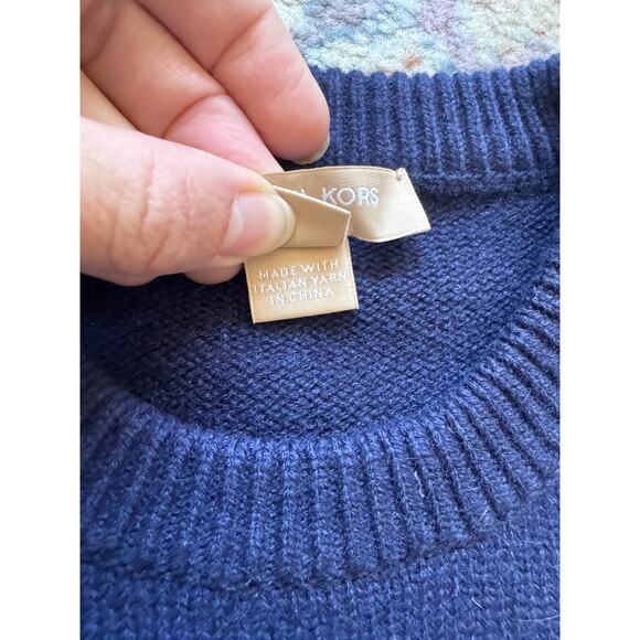Michael Kors Collection Cashmere Crop Top Sweater - Picture 3 of 4
